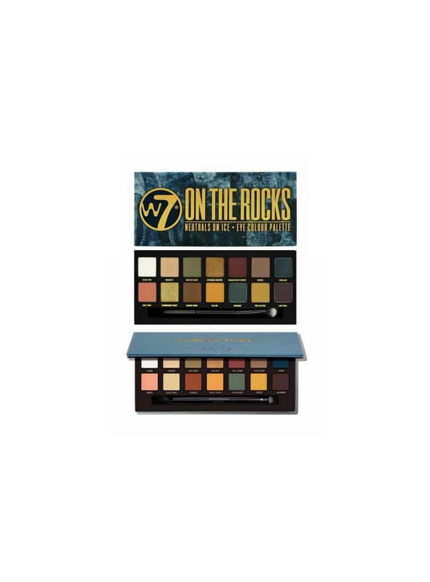 Producto Comprar W7 - Paleta de sombras - On the Rocks