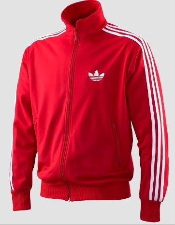 Fashion Casaco vermelho adidas