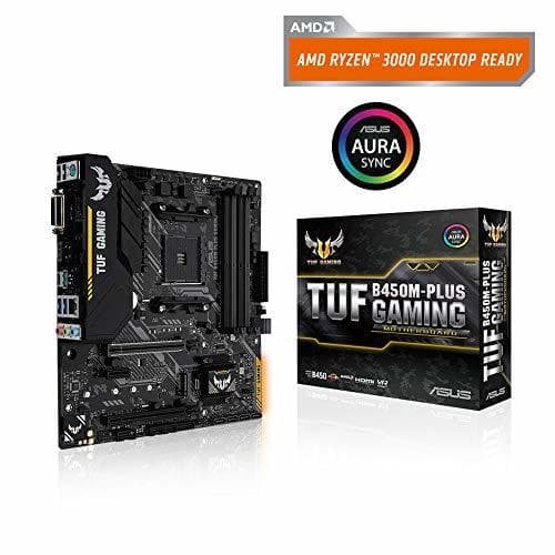 Electrónica Asus TUF B450M-PLUS GAMING AMD AM4 B450 mATX - Placa base gaming