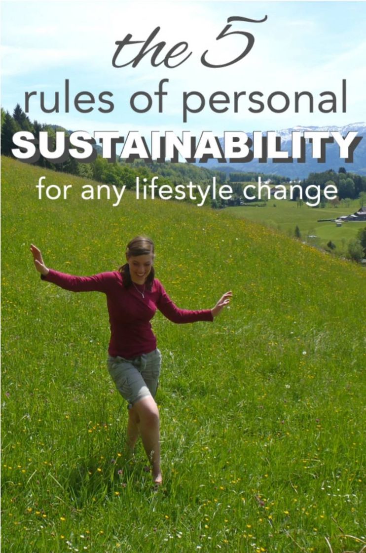 Moda The Five Rules of Personal Sustainability - Going Zero Waste