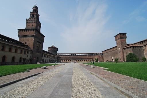 Lugar Castillo Sforzesco