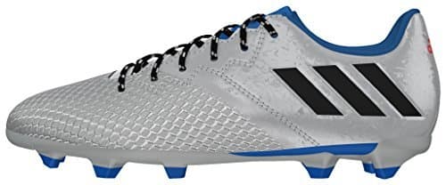 Fashion adidas Messi 16.3 FG J, Botas de fútbol para Niños, Plata