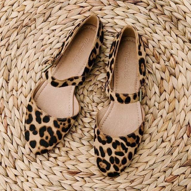 Product Mary Jane Leopard Flats