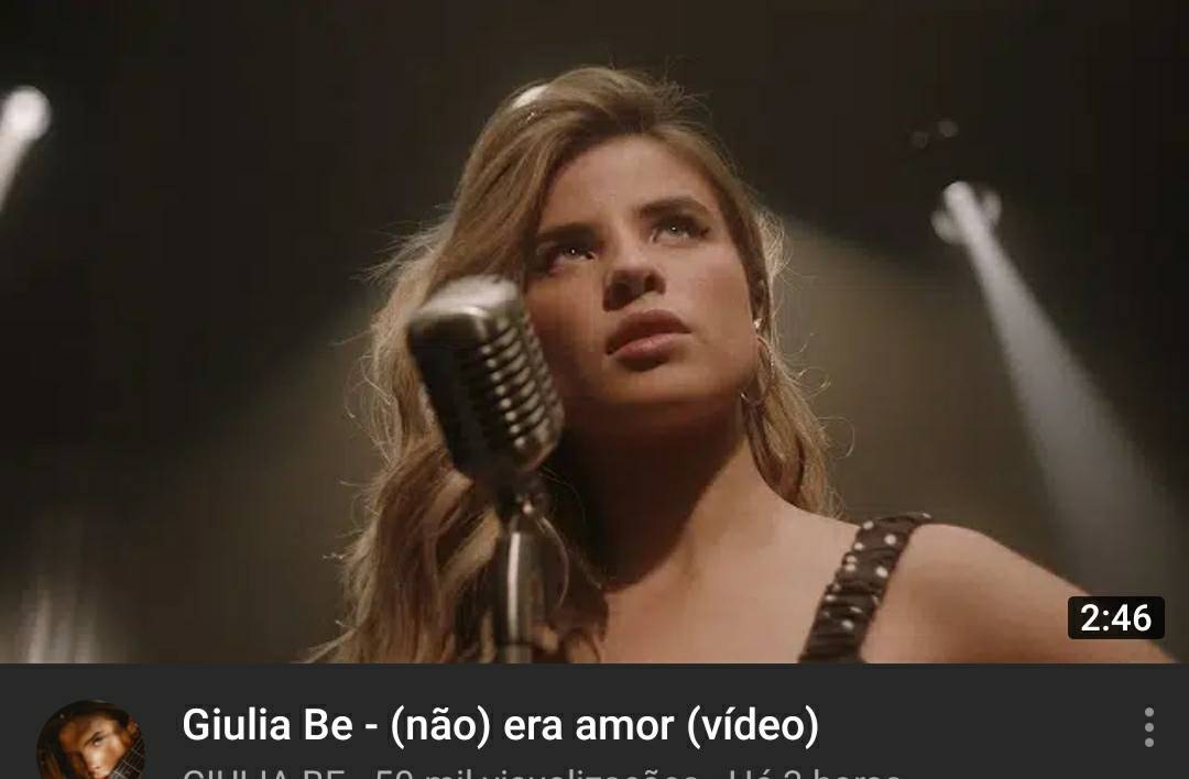 Fashion Giulia Be- Não era amor