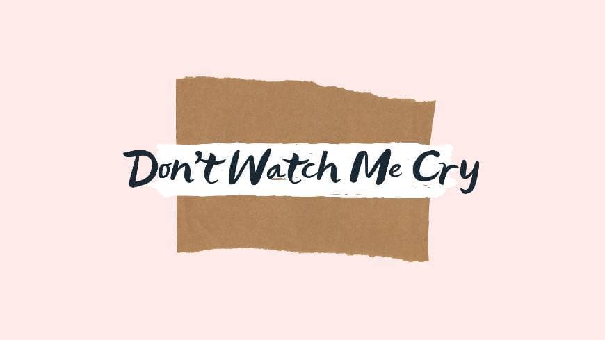 Canción Don't Watch Me Cry - Jorja Smith (Inês Pereira cover) 