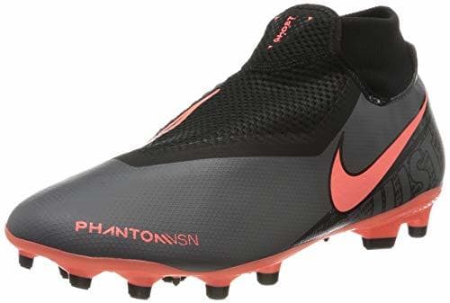 Lugar Nike Phantom Vsn Academy DF FG/MG, Zapatillas de Fútbol Unisex Adulto, Gris