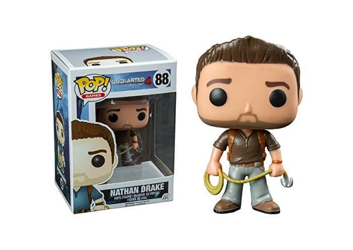 Game Funko POP! Games Nathan Drake Uncharted 4 Brown Shirt Vinyl Figure #88