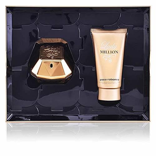 Belleza Paco Rabanne Lady Million Lote 2 Pz 1 Unidad 100 g