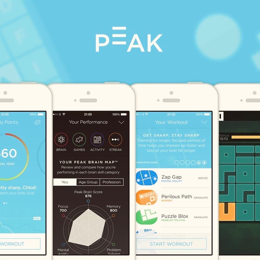 App Peak - Juegos Cerebrales