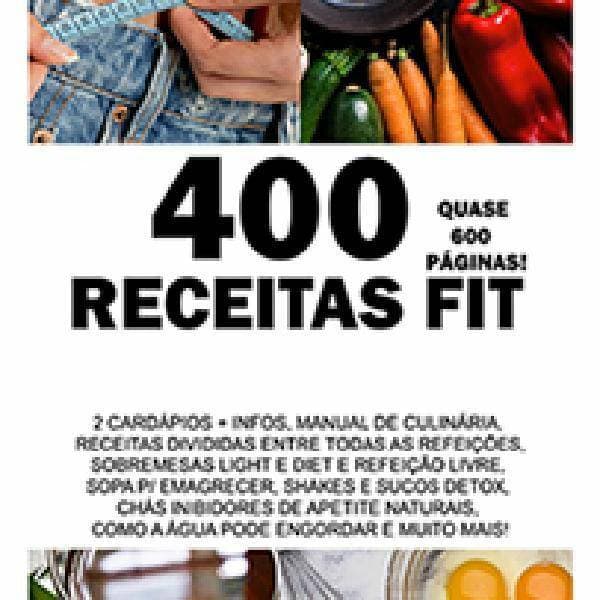 Product 400 Receitas Fit com Cardápios