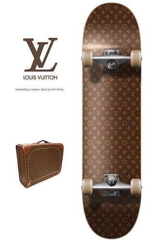 Fashion Skate Louis Vuitton