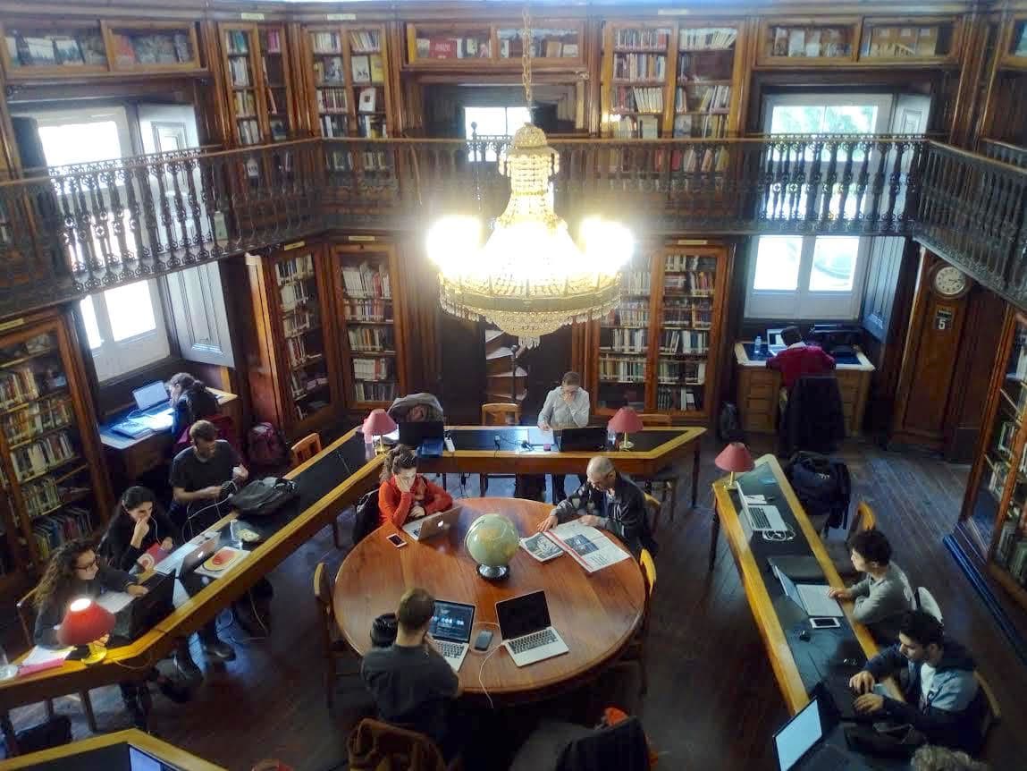 Lugar Biblioteca Municipal Palácio Galveias