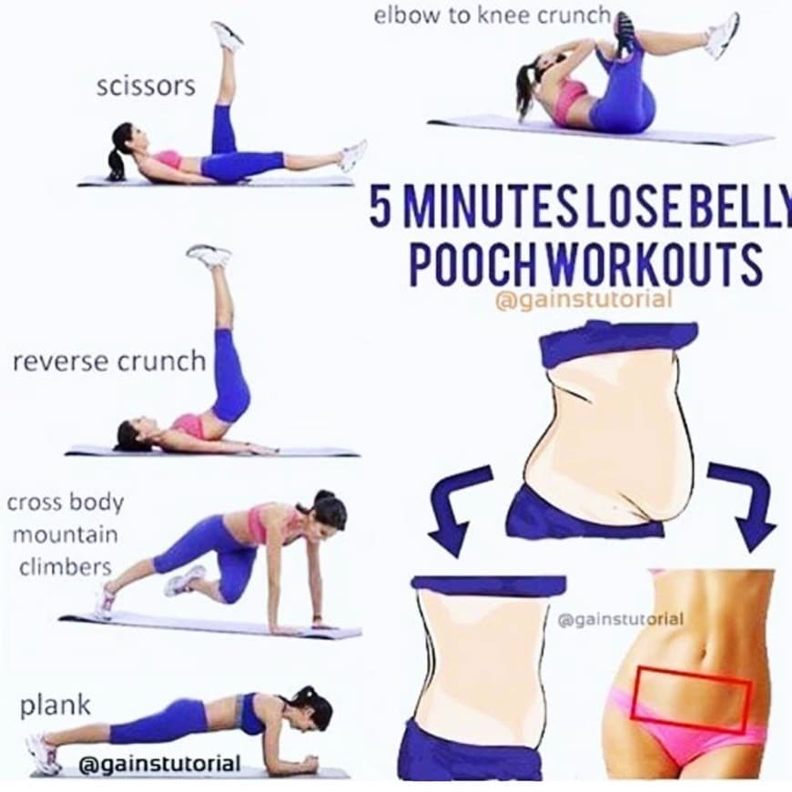 Fashion Belly workout 