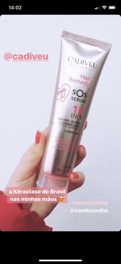 Product Cadiveu Hair Remedy SoS Serúm