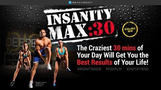 Producto INSANITY MAX 30