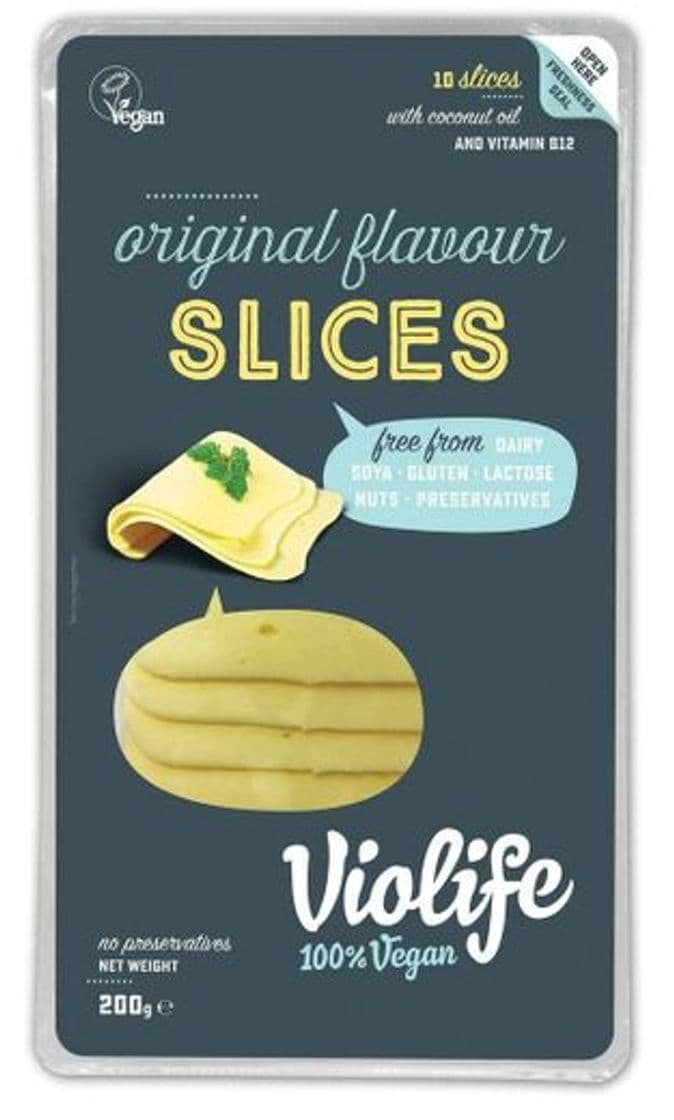 Fashion Violife Cheese Vegan 