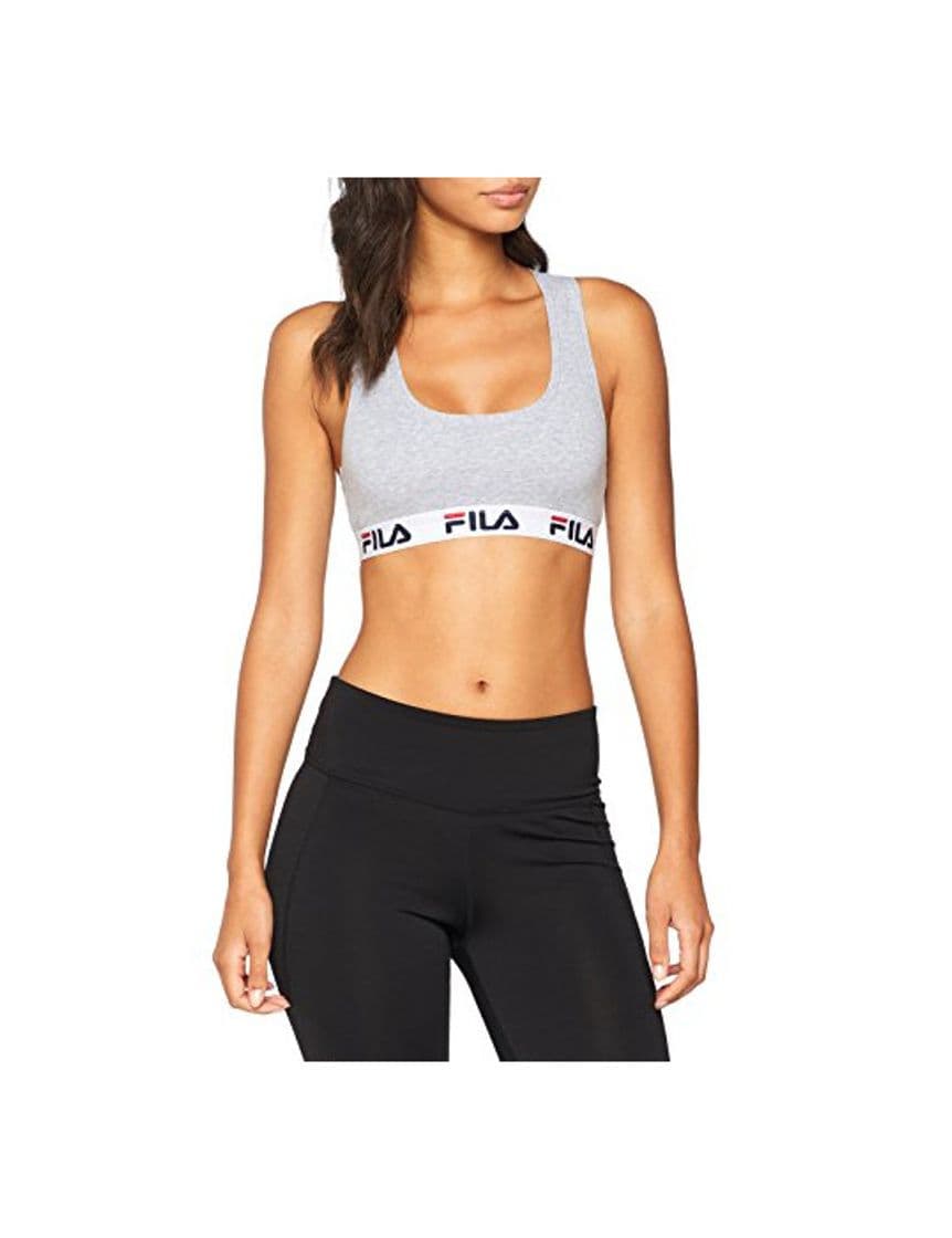 Product Fila 1-Pack Urban Bra Fu6042 Sujetador Deportivo, Gris