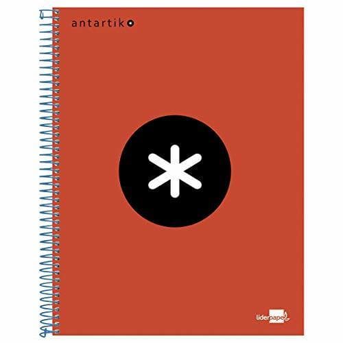 Product Liderpapel Cuaderno Espiral  A4 Micro Antartik Tapa Forrada 120H 100 Gr