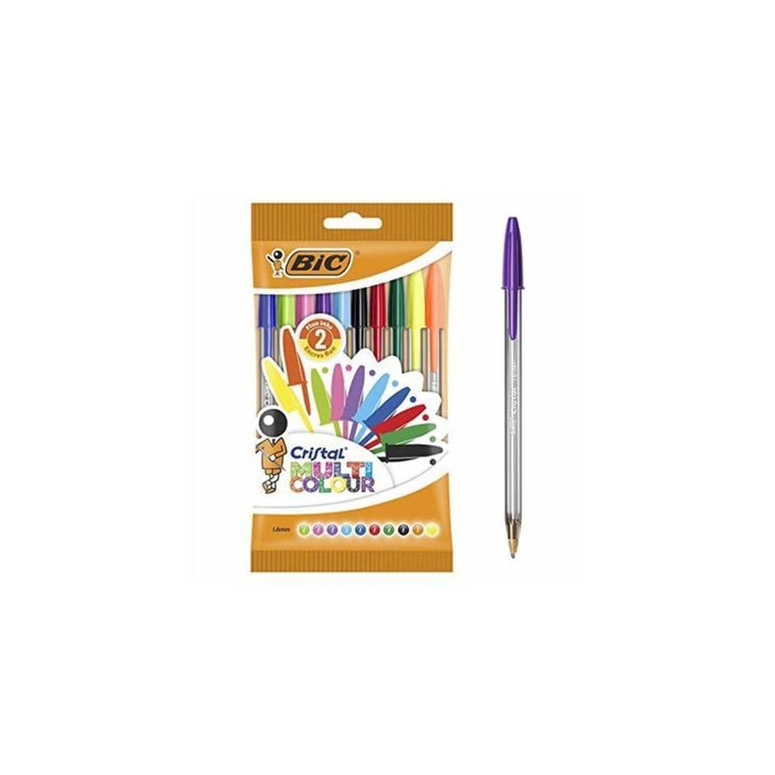 Product BIC Cristal Multicolour bolígrafos Punta Ancha