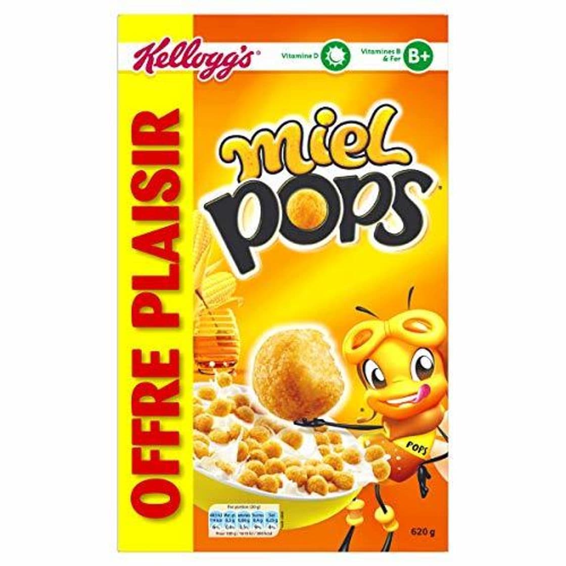 Product Kellogg's Céréales Miel Pops 620 g