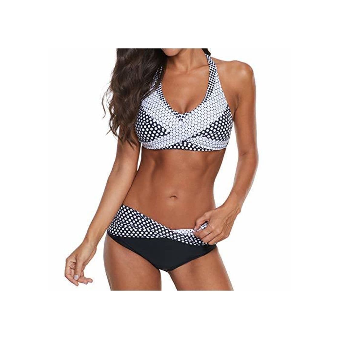 Producto Bikinis Mujer 2020 Push up Sexy de Lunares de Playa Conjunto de