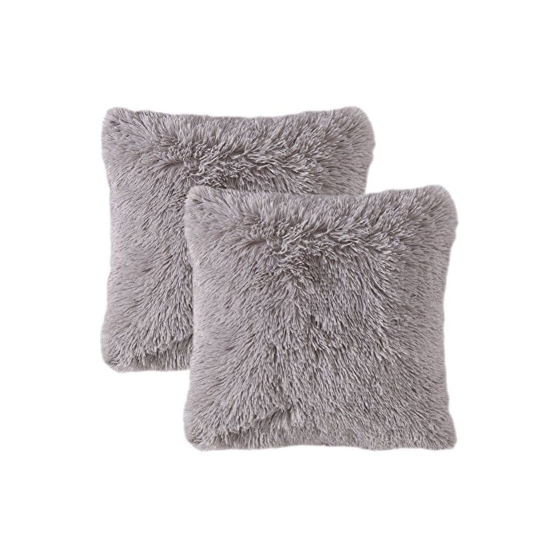 Elemento de la categoría hogar MIULEE Juego de 2 Cojines Protectores Faux Fur Throw Funda de cojín