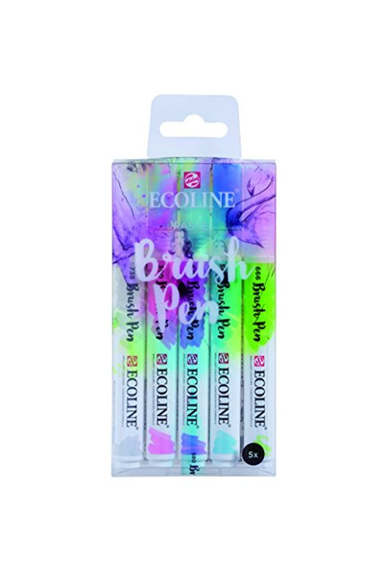 Product Talens Ecoline 5 brush pens "Pastel"