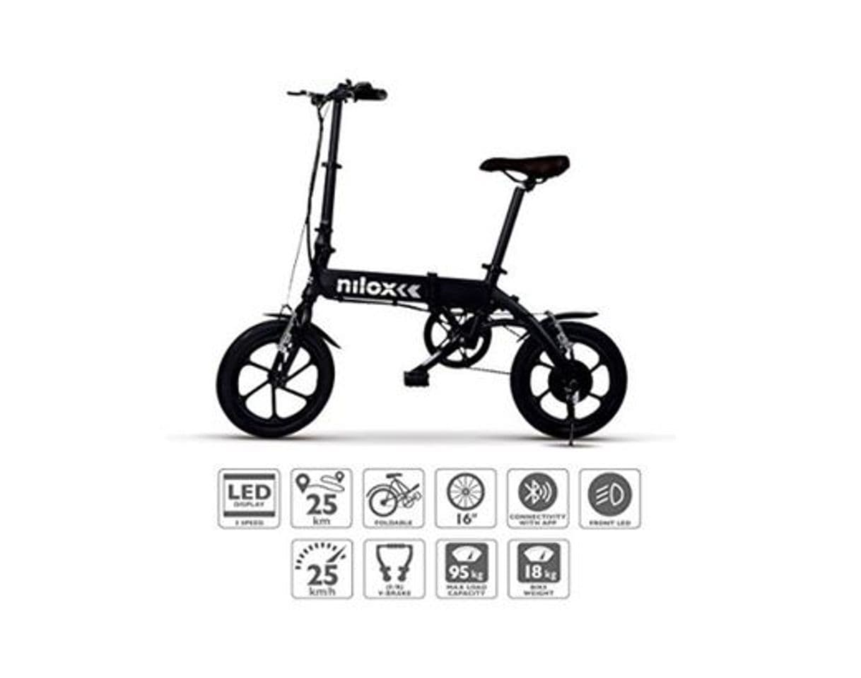 Product Nilox ebike X2 Plus Plegable Ruedas 16"; Adulto