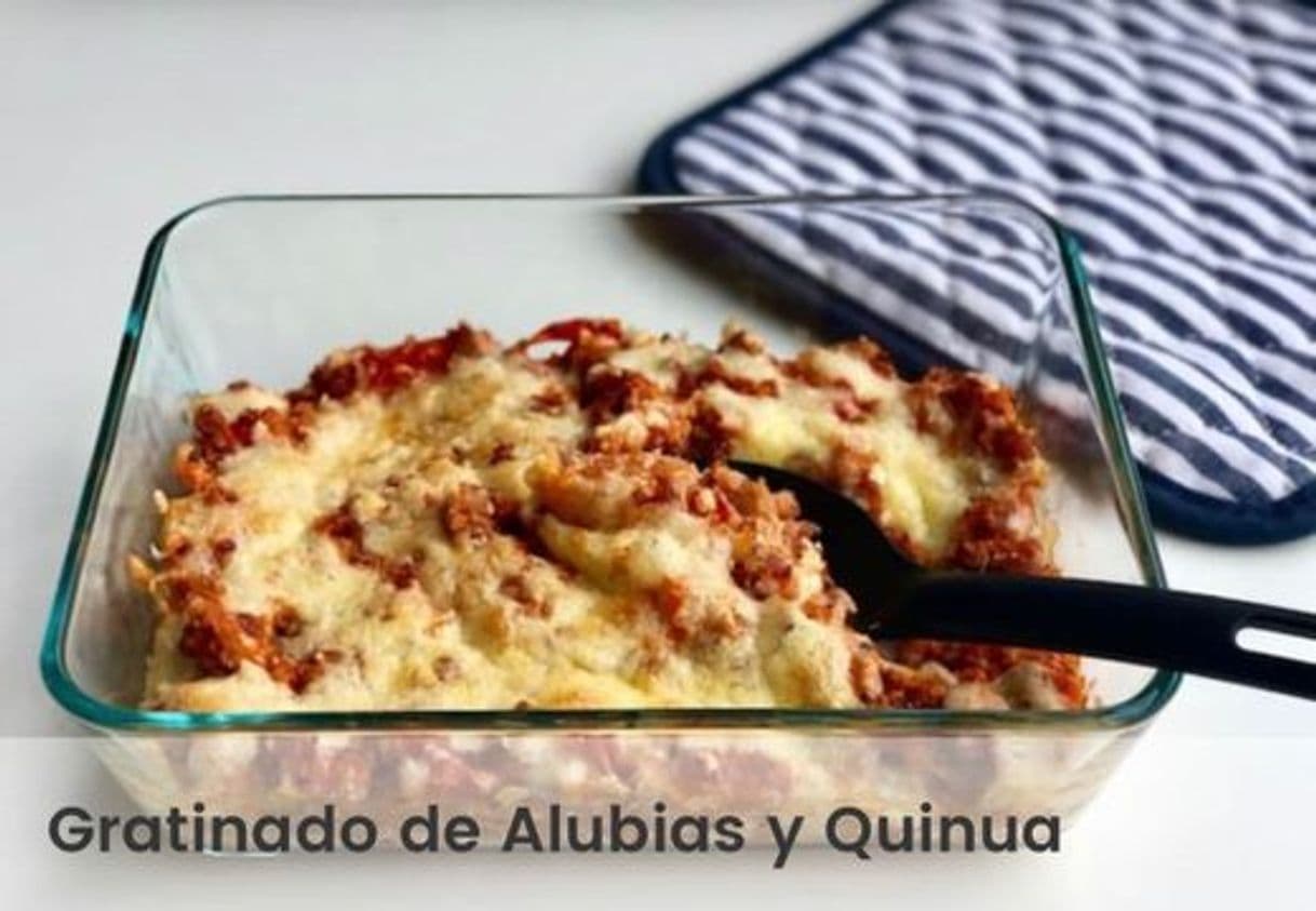 Fashion Gratinado de alubias y quinoa 