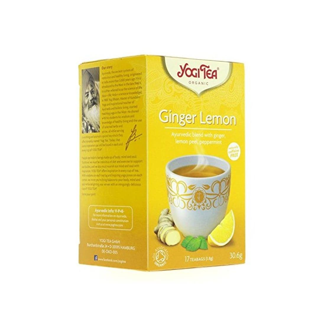 Product Yogi Tea Té Jengibre Limón