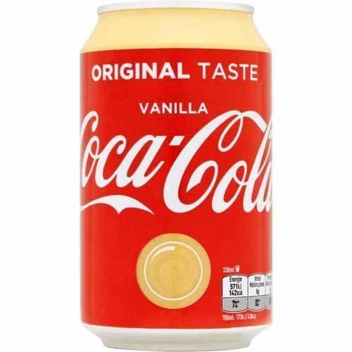 Product 72 x Coca Cola Vanilla cans