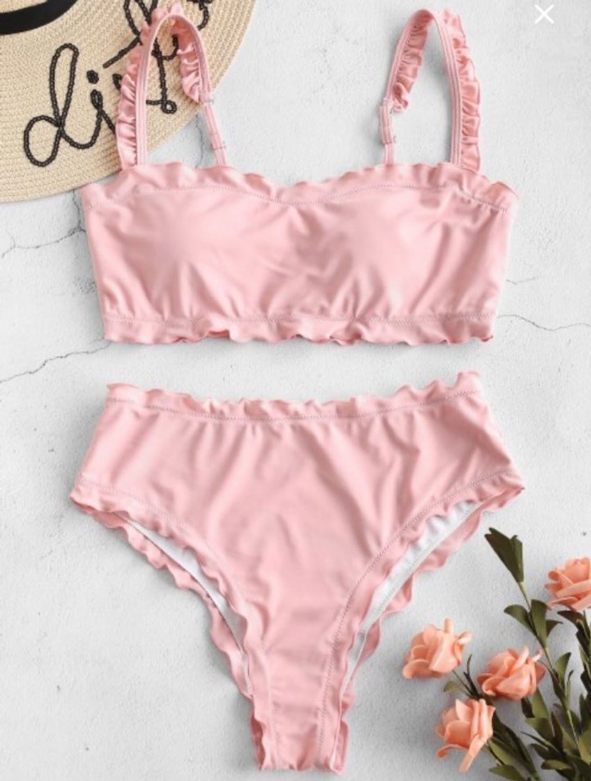 Product Bikini Zaful Rosa Bebé