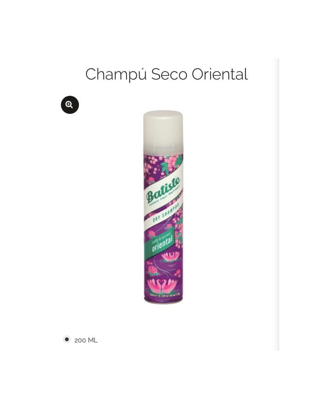 Product Batiste champú en seco