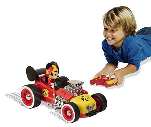 Place IMC Toys- Mickey Mouse Juguete Coche con Control Remoto 2,4 GHz, Multicolor