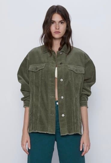 Producto Camisa comprida oversize ZARA