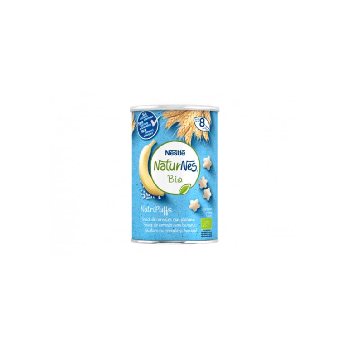 Producto Nestlé Bio NutriPuffs Banana 35gr 