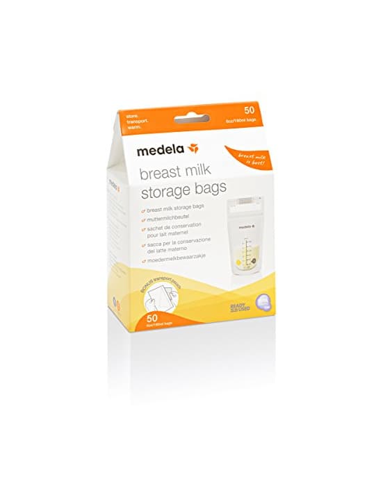 Product Medela 80411 - Bolsas de almacenamiento para conservar y congelar leche materna