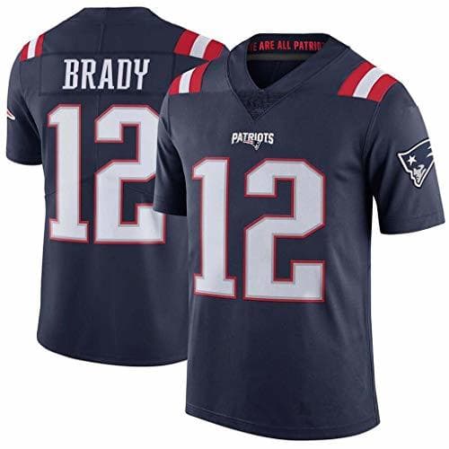 Producto ZJFSL Camiseta de fútbol de la NFL Patriots 12# Brady # 11