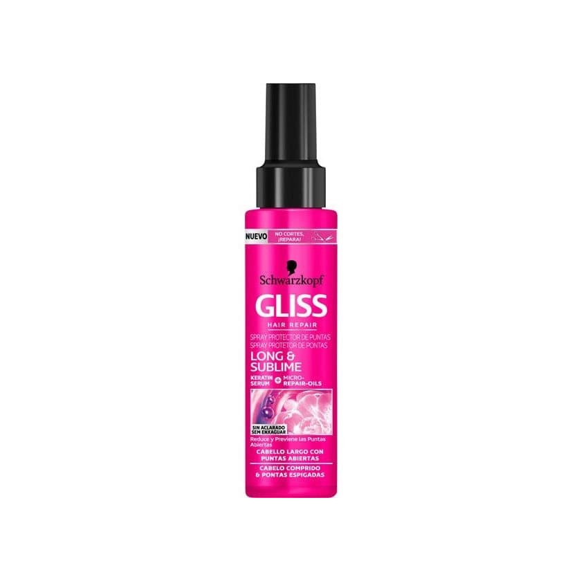 Product GLISS- Long & Sublime Spray Protector de Pontas