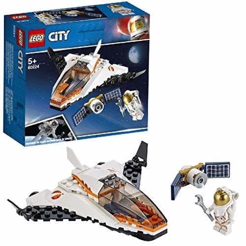 Producto LEGO City Space Port - Misión: Reparar el Satélite, set de Construcción