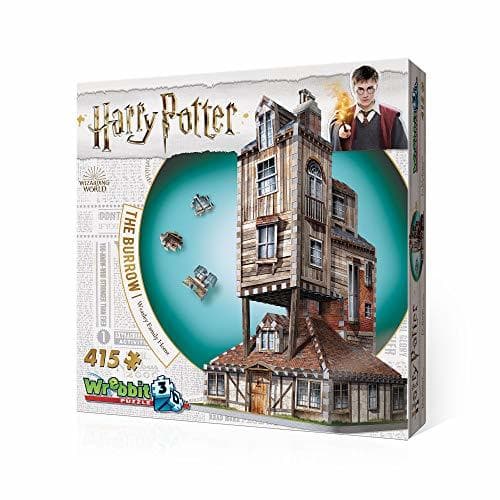 Producto Puzle 3D Wrebbit Harry Potter La casa madriguera de la familia Weasley