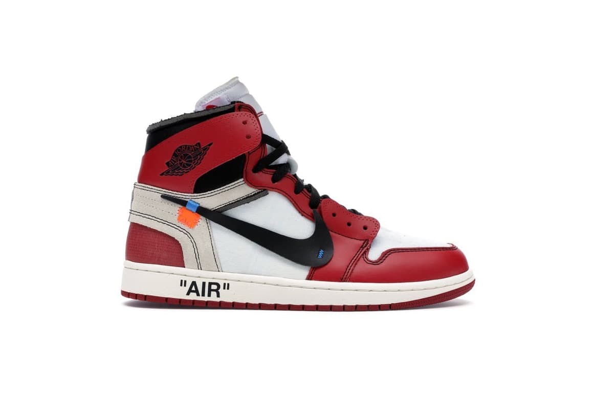 Producto Jordan 1 Retro Vermelhas x Off-White