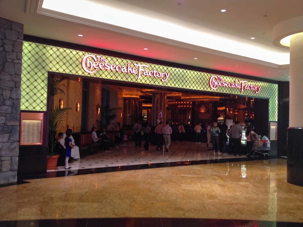 Restaurantes The Cheesecake Factory