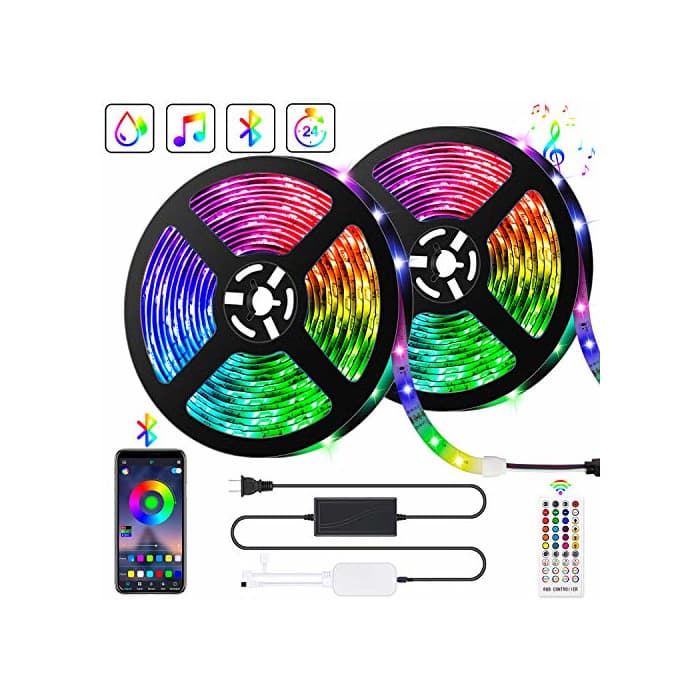 Producto 10M Bluetooth Tiras LED Musical 5050 RGB