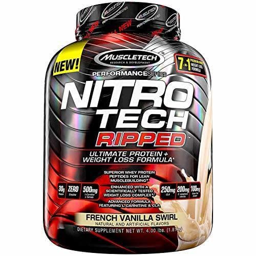 Belleza Muscletech Performance Series Nitro-Tech Ripped French Vanilla Swirl