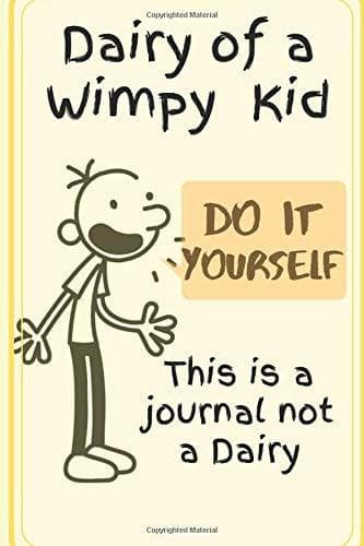 Book Dairy of a wimpy kid journal