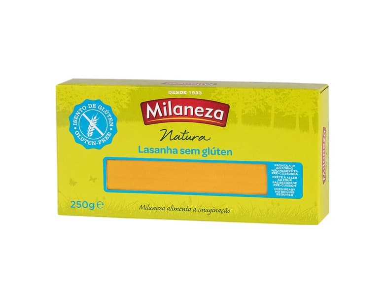 Producto Lasanha sem gluten milaneza