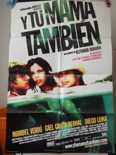 Book Original International Spanish Movie Poster Y Tu Mama And Your Mom Too