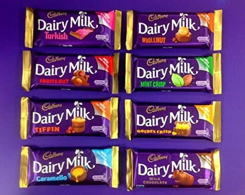 Product MILKA chocolate cadbury dairy milk fruit&nut tableta 200 gr