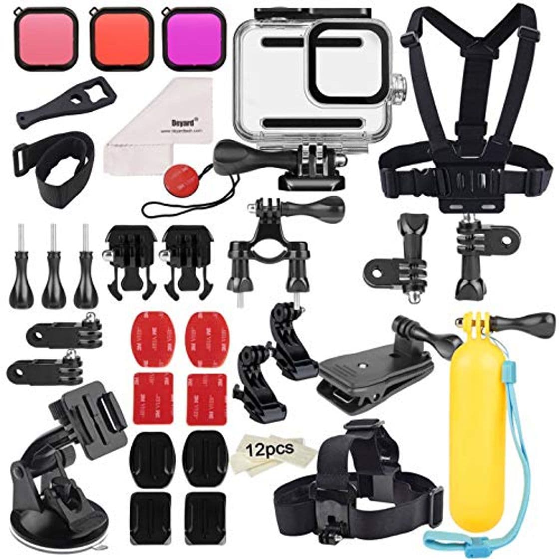 Producto Deyard 52 en 1 Kit de Accesorios para GoPro Hero 8 Black,